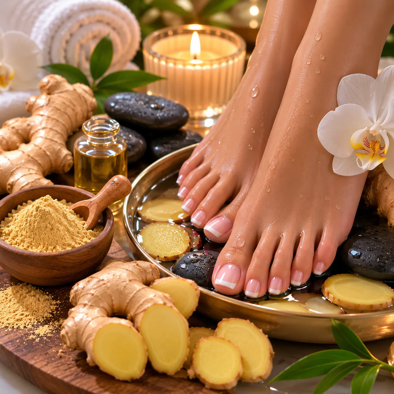 Ginger Detox pedicure